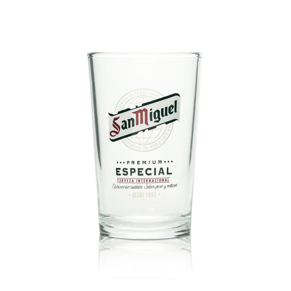 San Miguel Bier Glas 0,2l Becher Especial Beer Gläser Espresso Cervaza Tumbler