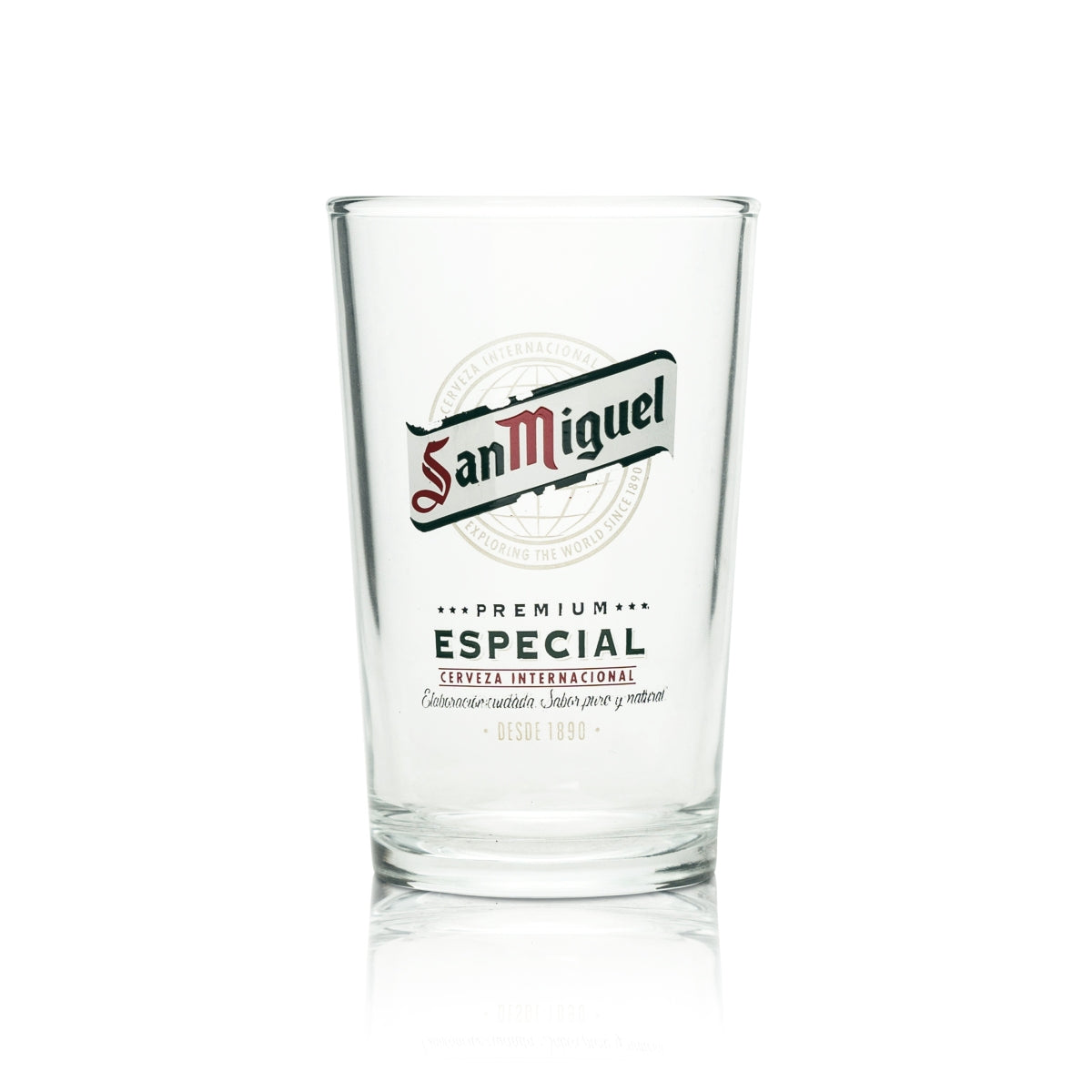 San Miguel Bier Glas 0,2l Becher Especial Beer Gläser Espresso Cervaza Tumbler
