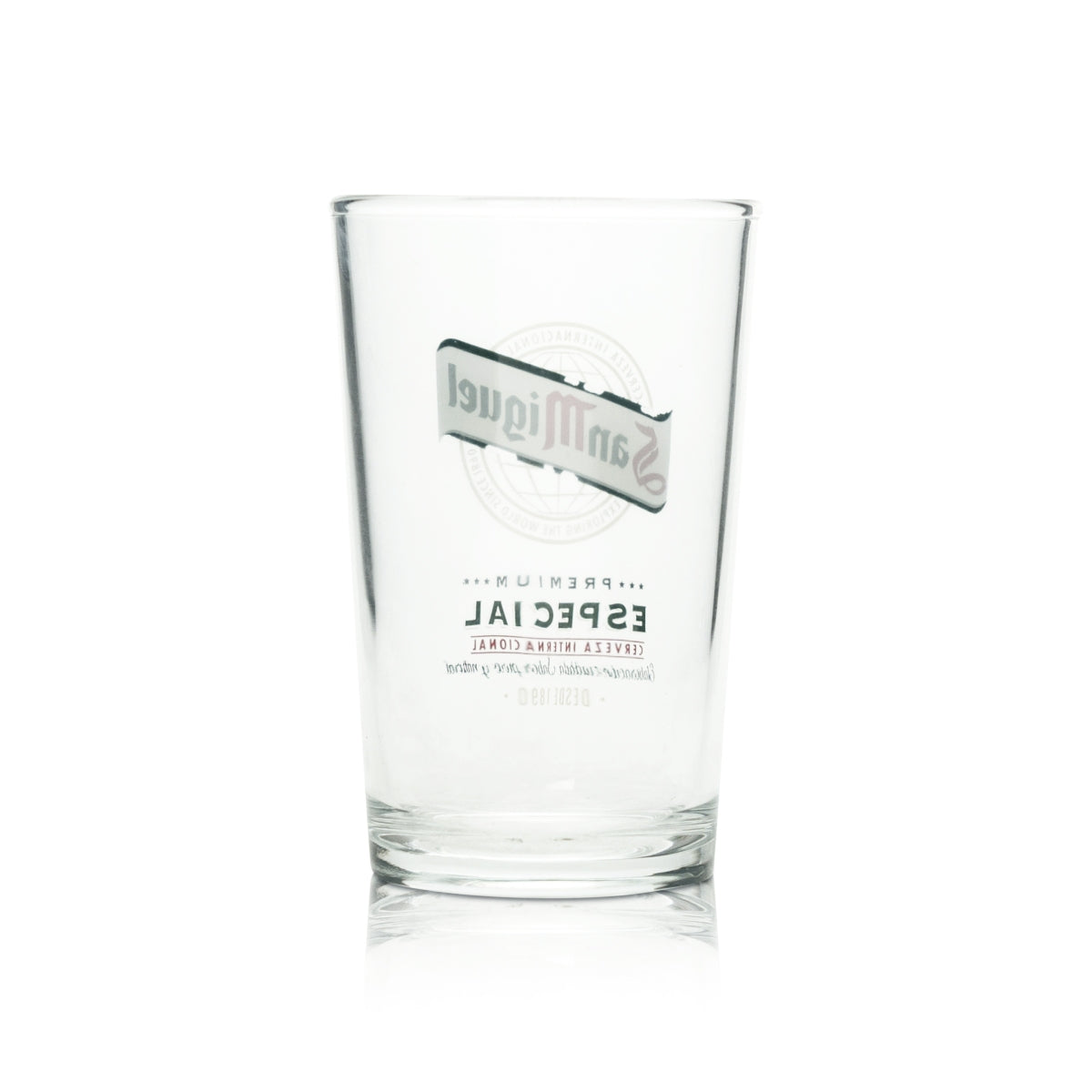San Miguel Bier Glas 0,2l Becher Especial Beer Gläser Espresso Cervaza Tumbler – Ansicht 2