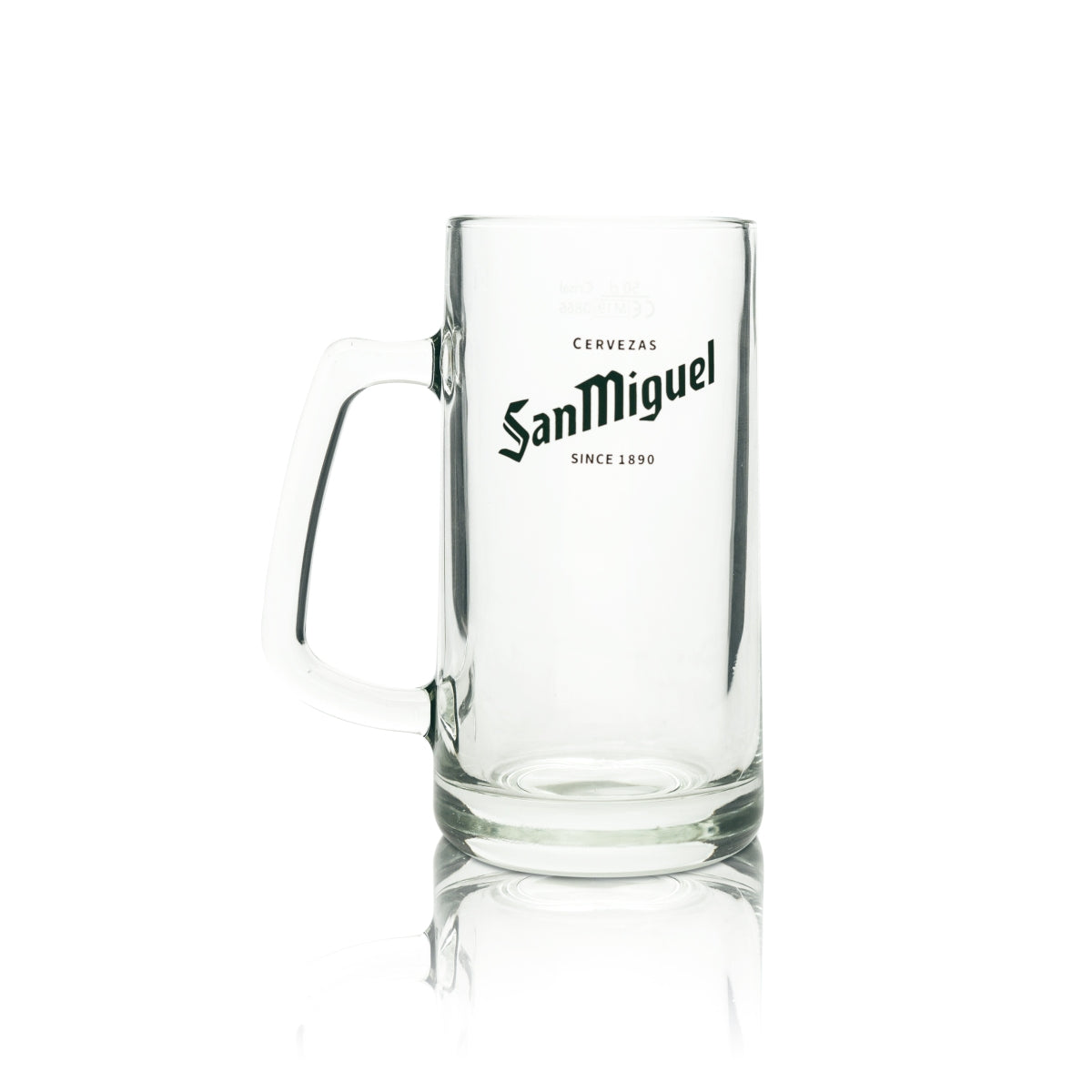 6x San Miguel Bier Glas 0,5l Krug Seidel Pint Krüge Gläser Beer Spanien Cerveza – Ansicht 2