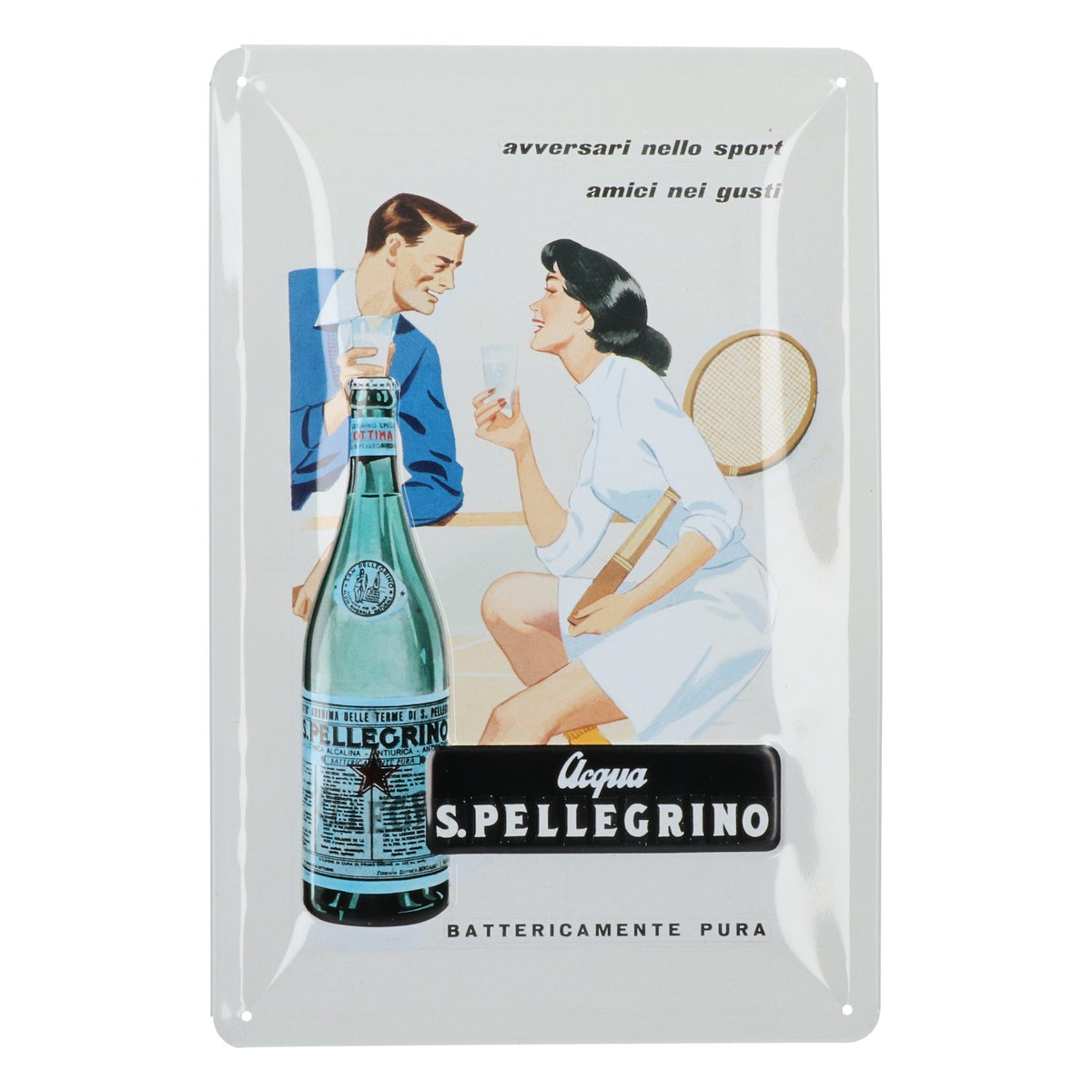 San Pellegrino Blechschild 30x20 cm Wandschild Wand Dekoration Werbeschild Reklame Merchandise