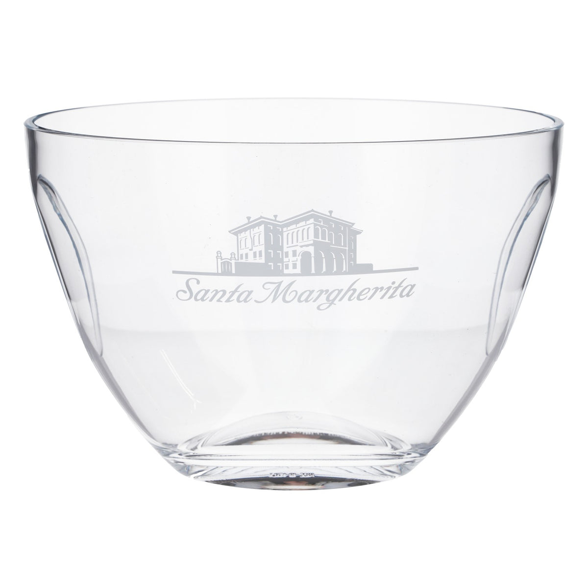 Santa Margherita Wein Kühler Flaschenkühler weißes Logo Eiskühler neu Kunststoff
