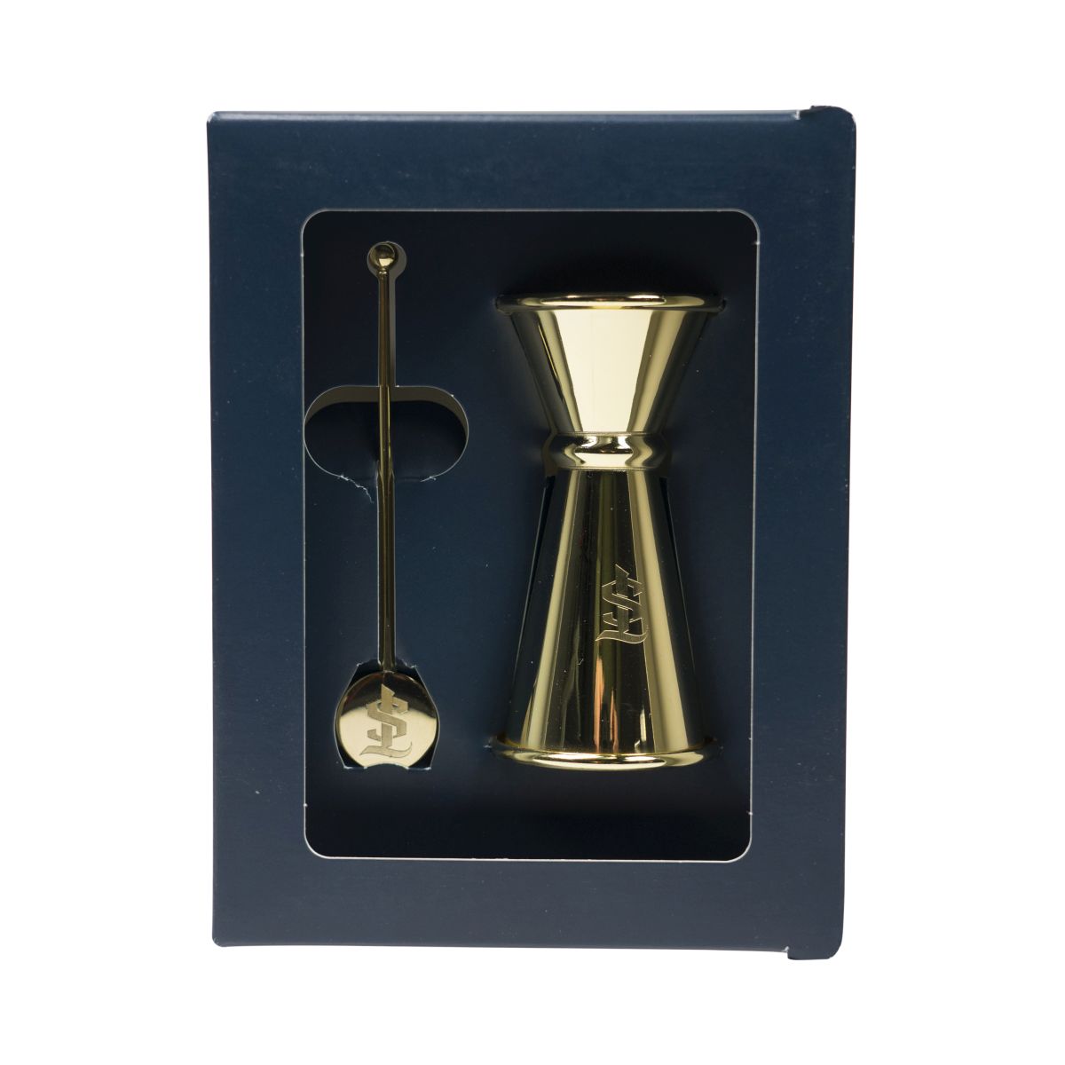 Santa Teresa Geschenkset Stirrer Messbecher Barzubehör Mixology Barkeeper Drink