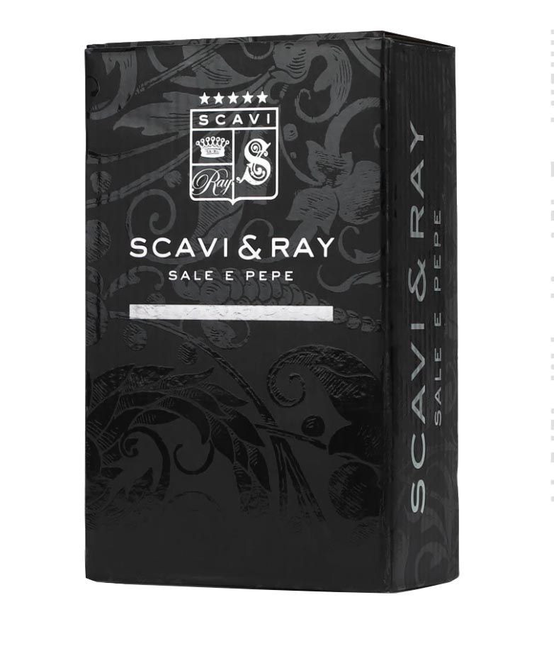 Scavi & Ray Echtholz Salz und Pfeffermühle im Flaschendesign Set – Ansicht 3