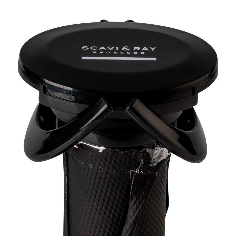 Scavi & Ray Flaschenverschluss Prosecco-Saver Kohlensäure Sekt Champagner Hebel – Ansicht 3
