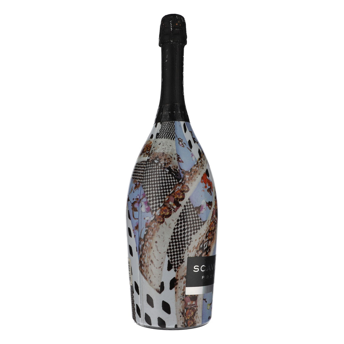 Scavi & Ray LEERE Prosecco Showflasche Dekoflasche Showbottle 1,5l schwarz – Ansicht 3