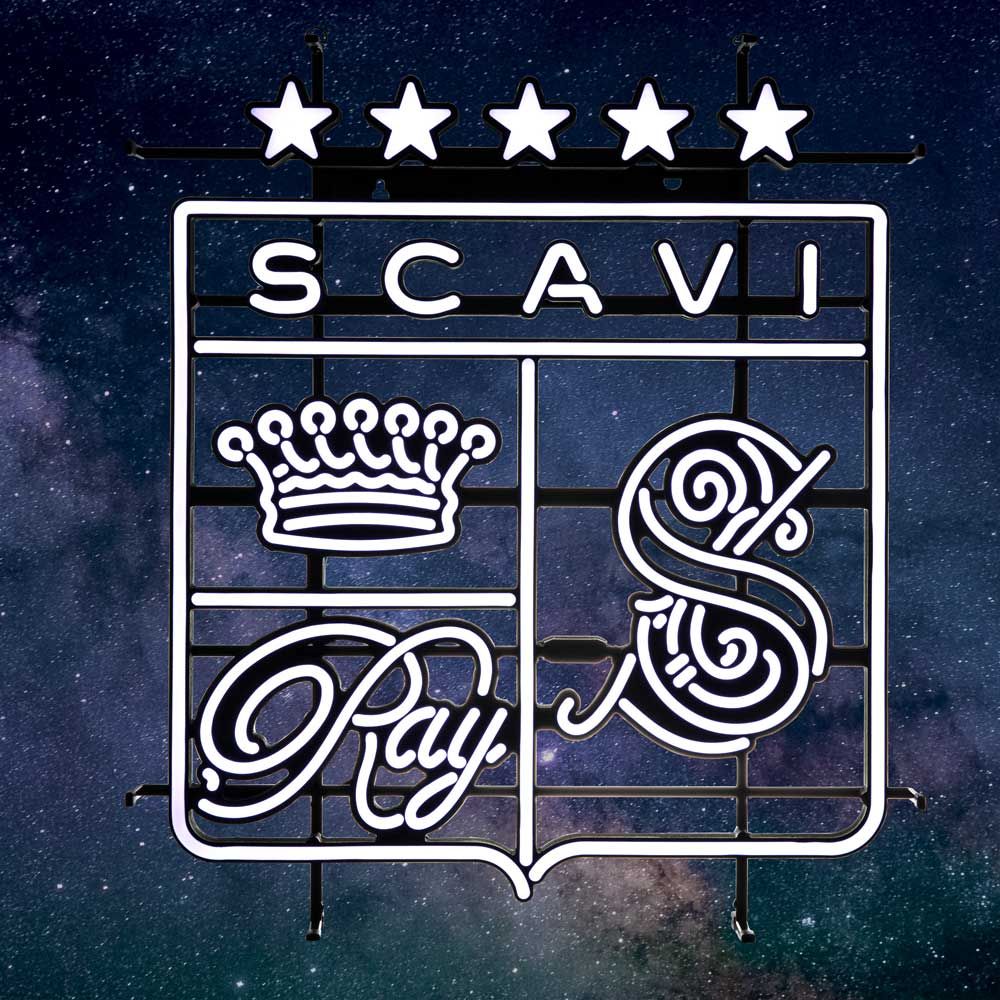 Scavi & Ray Leuchtreklame LED Neon Sign Schild Wappen Indoor Dimmbar Display