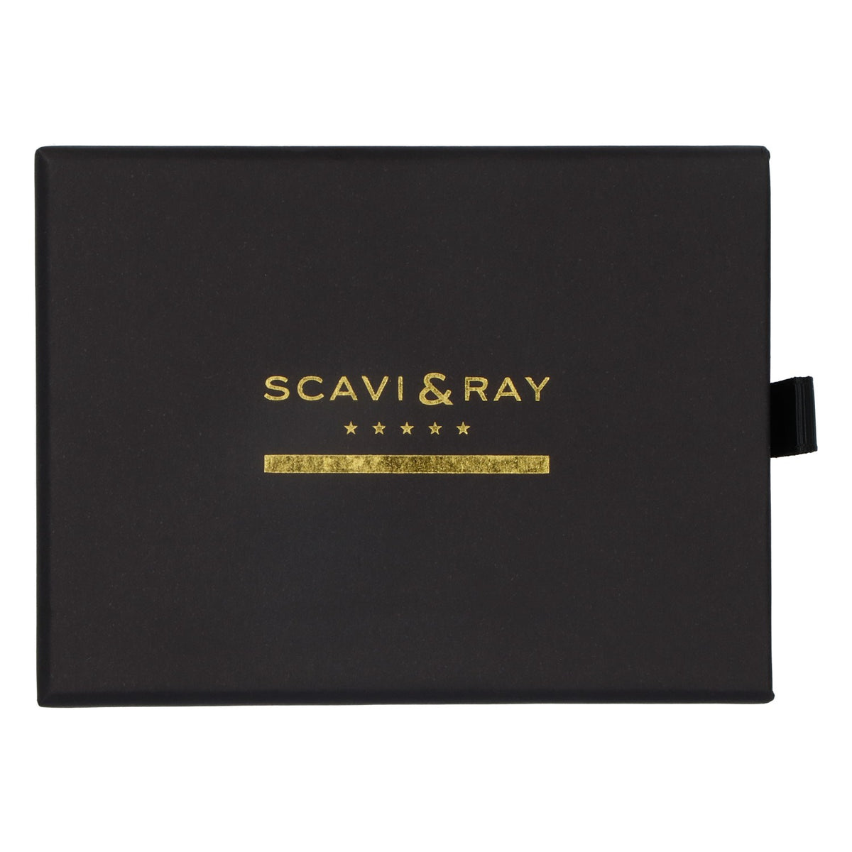 Scavi & Ray Sekt Credit Card Holder Schwarz Brieftasche Visitenkartentasche Kroko Optik – Ansicht 6