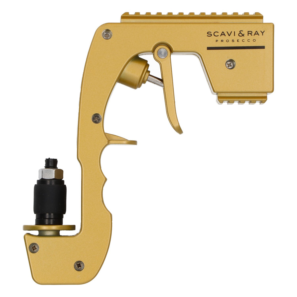 Scavi & Ray Sekt Trinkpistole Sektgun Ausgießer Gold Prosecco Gun – Ansicht 3