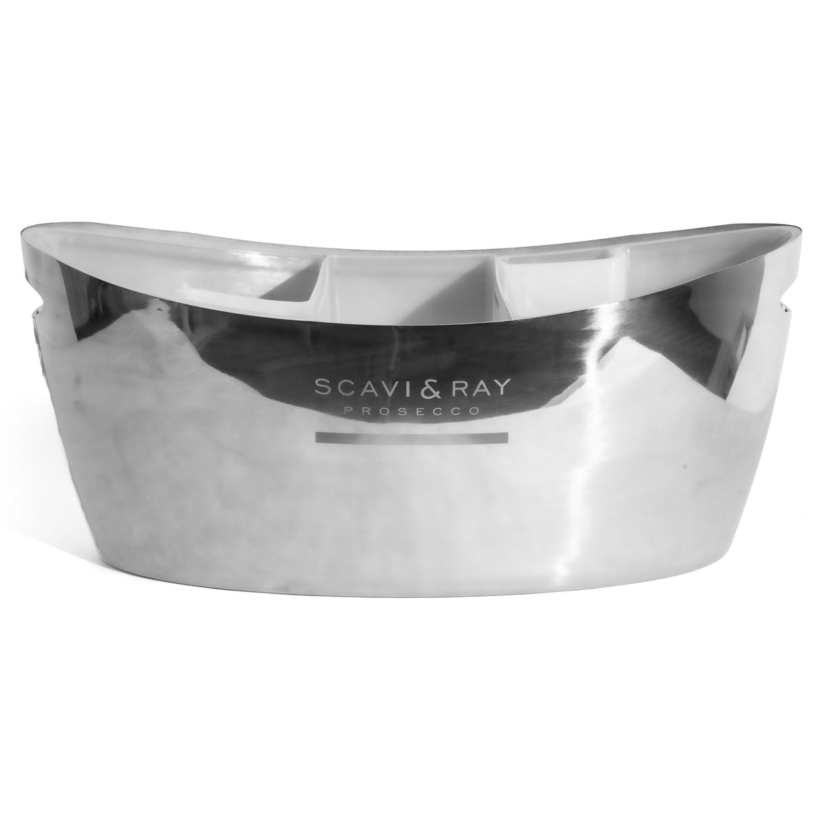 Scavi & Ray XXL LED Flaschenkühler Eiswürfelbehälter Edelstahl Akku – Ansicht 3