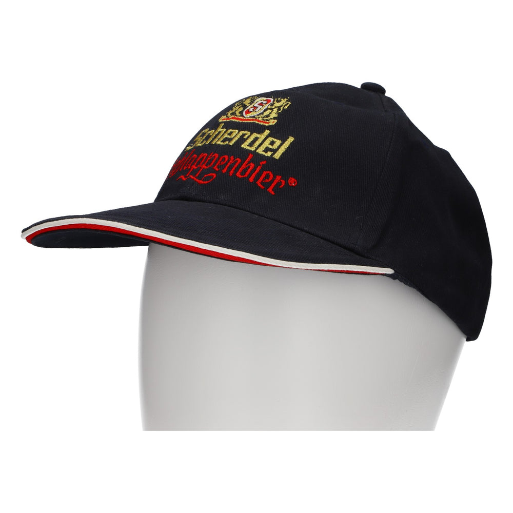 Scherdel Bier Baseballcap Basecap Mütze Schlappenbier blau Mischgewebe