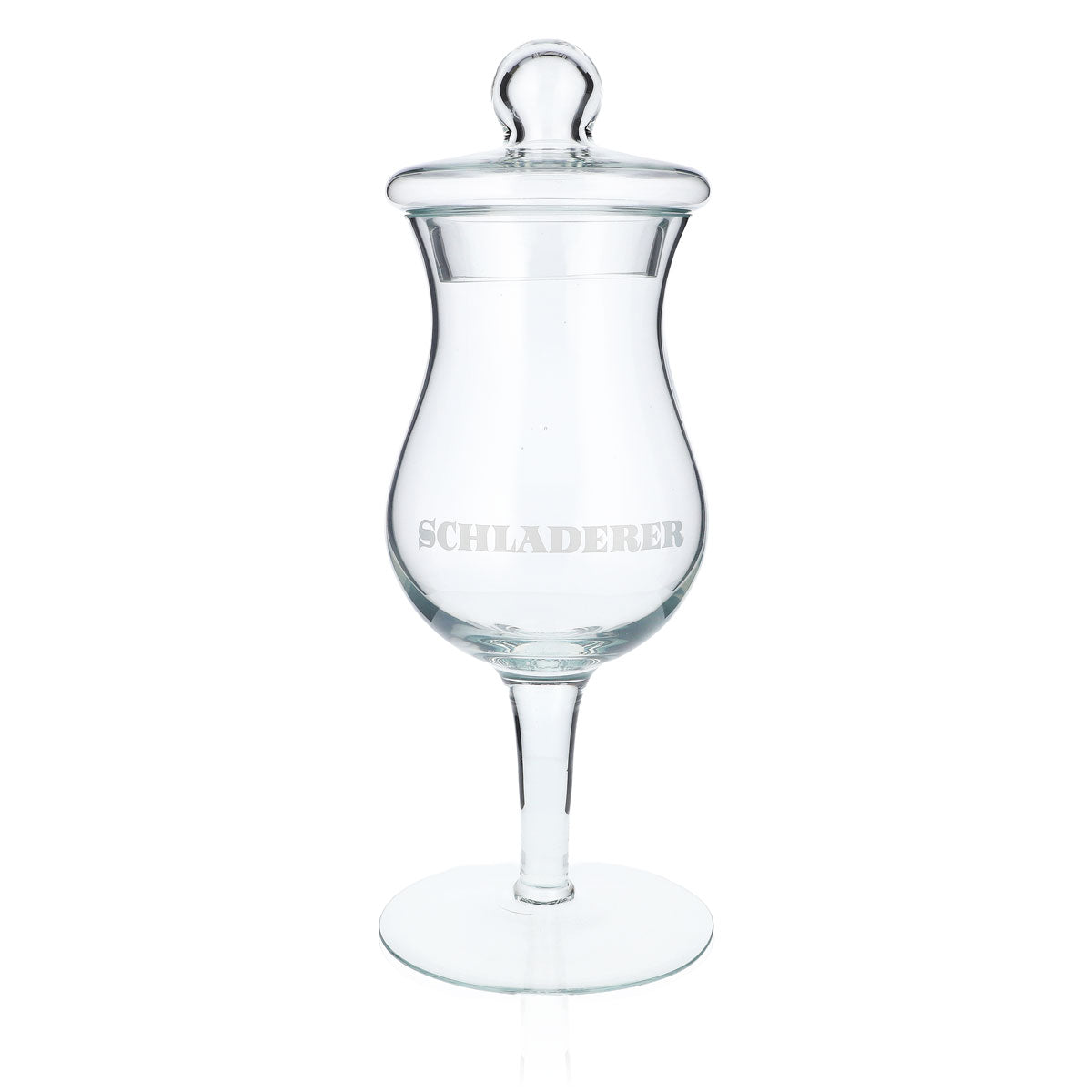Schladerer Likör XXXL Schnaps Glas Mega Stamper mit Deckel Pokal 33cm