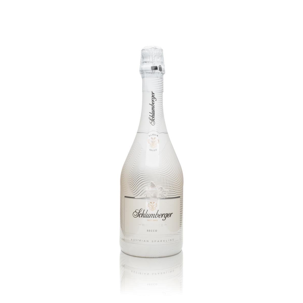 Schlumberger Sekt volle Flasche White Ice Secco 0,7l 11,5%