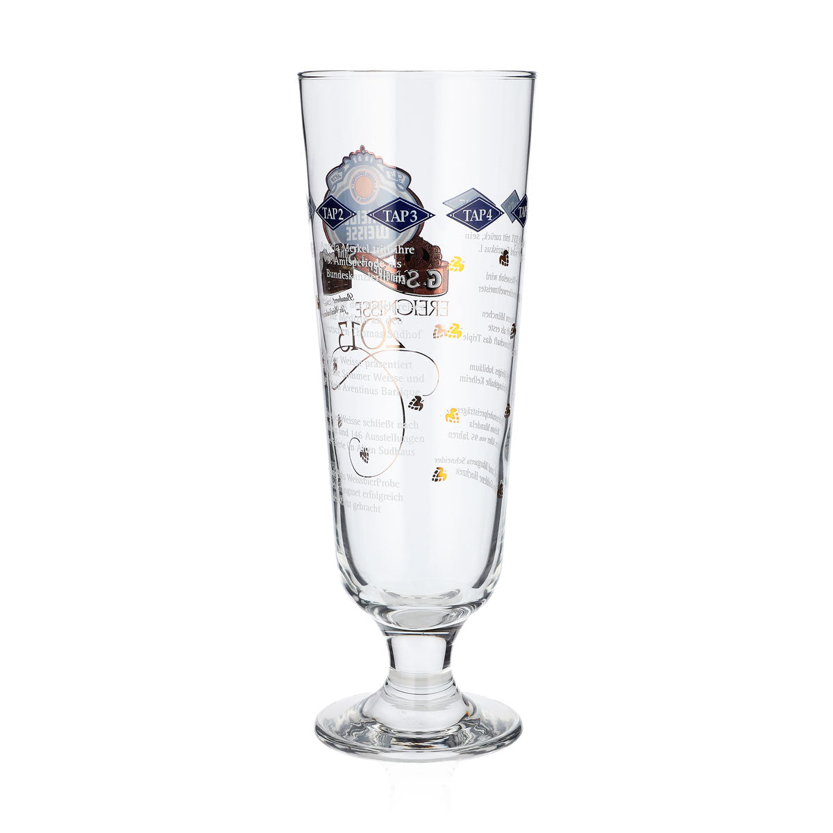 Schneider Weisse Bier Glas 0,5l Pokal "Ereignisse 2013" sahm – Ansicht 3