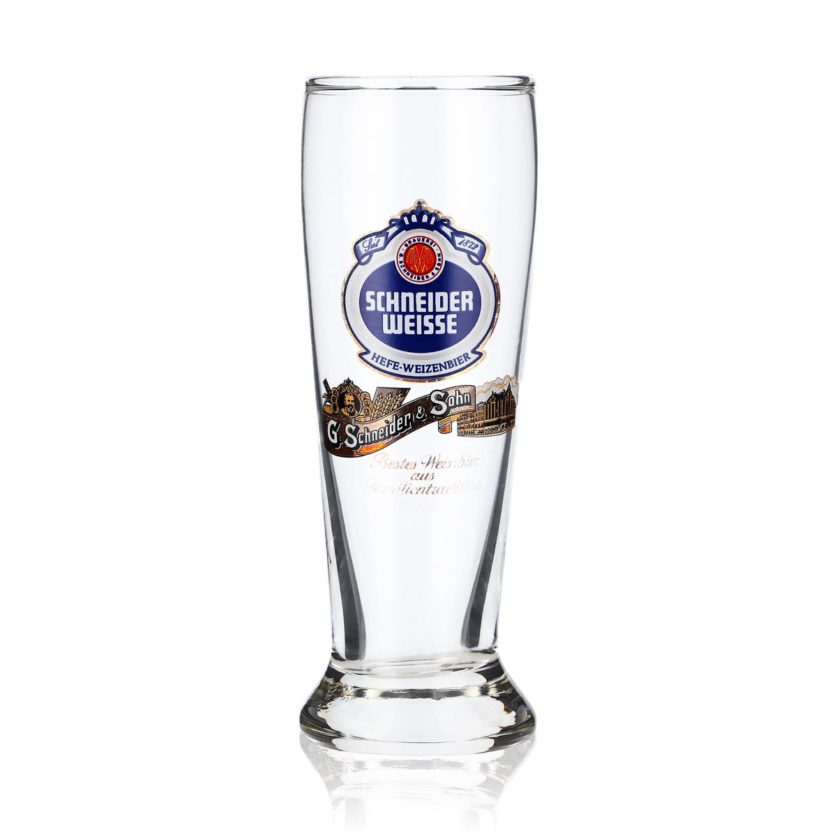 Schneider Weisse Bier Glas Empfangsglas 0,06l Mini-Weißbierglas