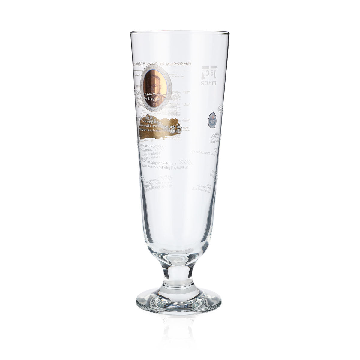 Schneider Weisse Bierglas Gläser 0,5l Pokal Sonderedition Georg IV Sahm – Ansicht 5