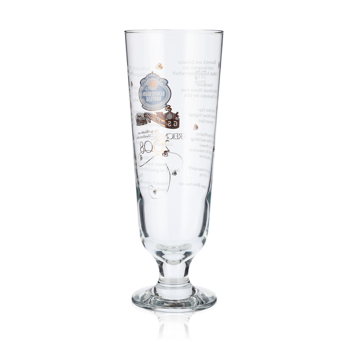Schneider Weisse Bierglas Sammlerglas 0,5l Pokal Ereignisse 2008 Antikpokal – Ansicht 3