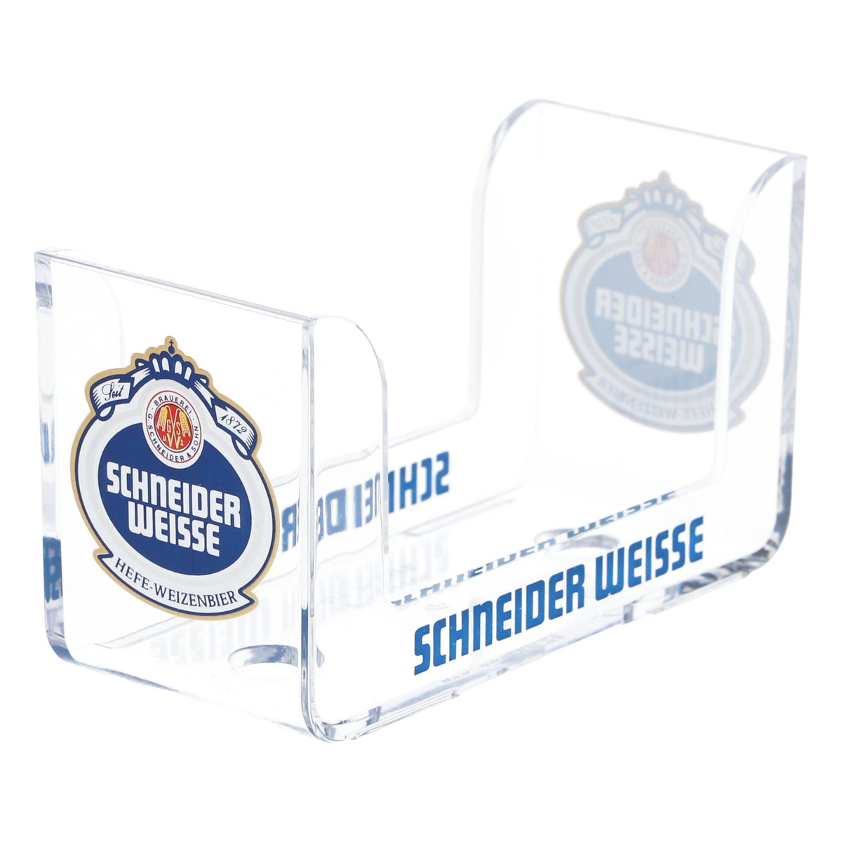 Schneider Weisse Untersetzer Bierdeckelhalter Tischaufsteller Gastro Kneipe
