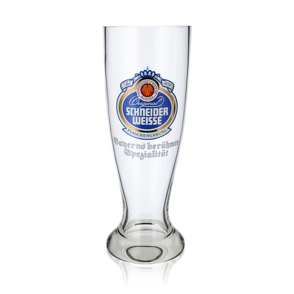 Schneider Weisse XXL Bier Glas 1l Riesenglas Gigantglas Weißbierglas