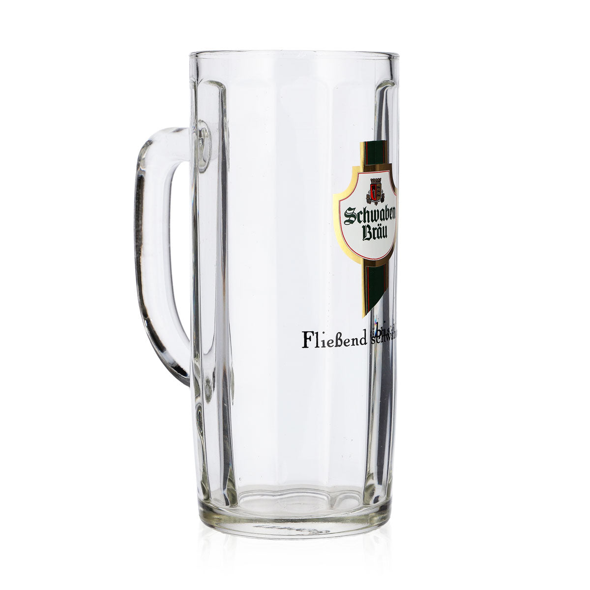 Schwaben Bräu Bier Glas 0,5l Krug sahm – Ansicht 2