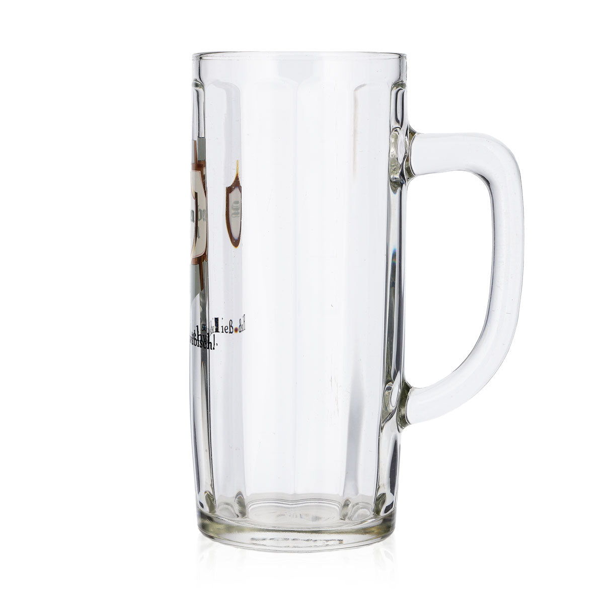 Schwaben Bräu Bier Glas 0,5l Krug sahm – Ansicht 5