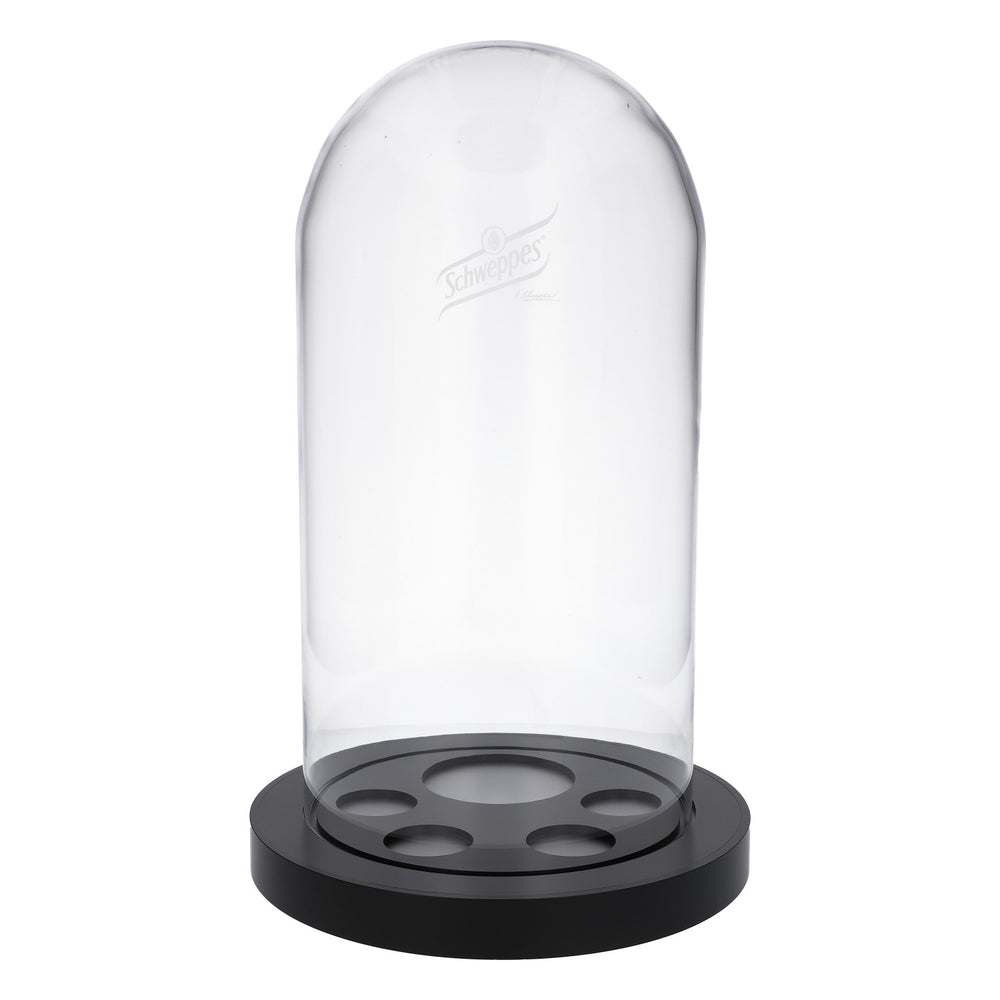 Schweppes LED Glorifier Glas Glocke Leuchtwerbung Leuchte inkl. Netzteil