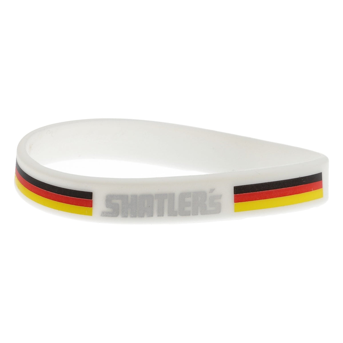 Shatlers Armband Freundschaftsarmband Gummi Weiß Deutschland