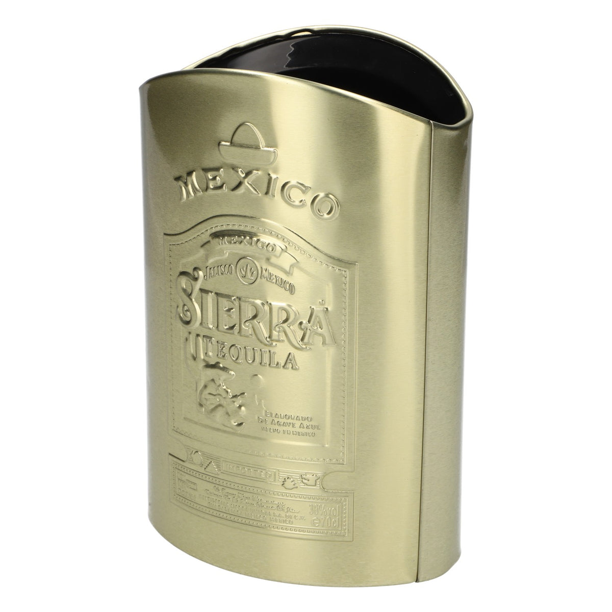 Sierra Tequila Flaschenkühler Flaschenhalter Gold Getränkekühler Isolierbox – Ansicht 2