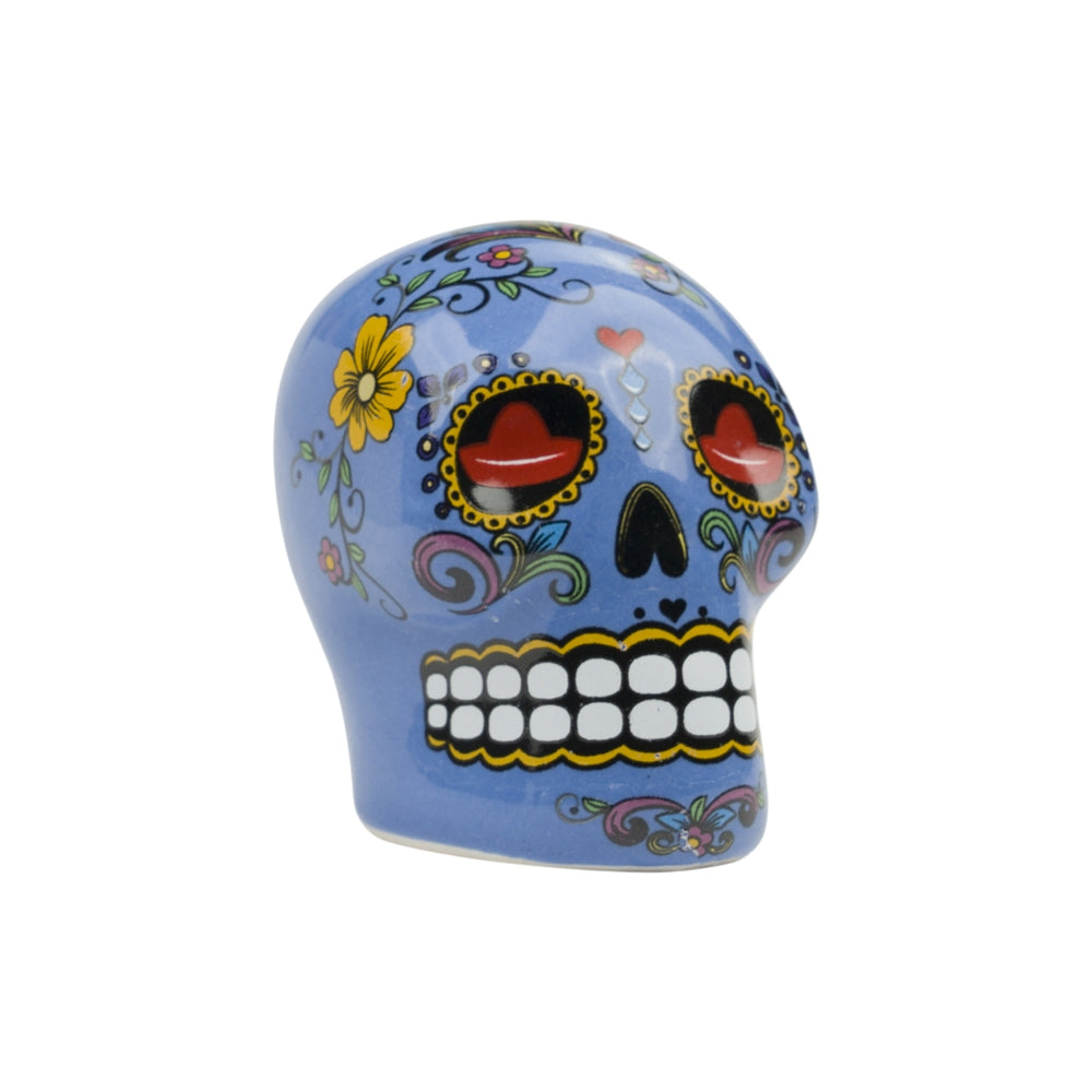 Sierra Tequila Salzsteuer Totenkopf Pfeffer Mühle blau Dias de los Muertes