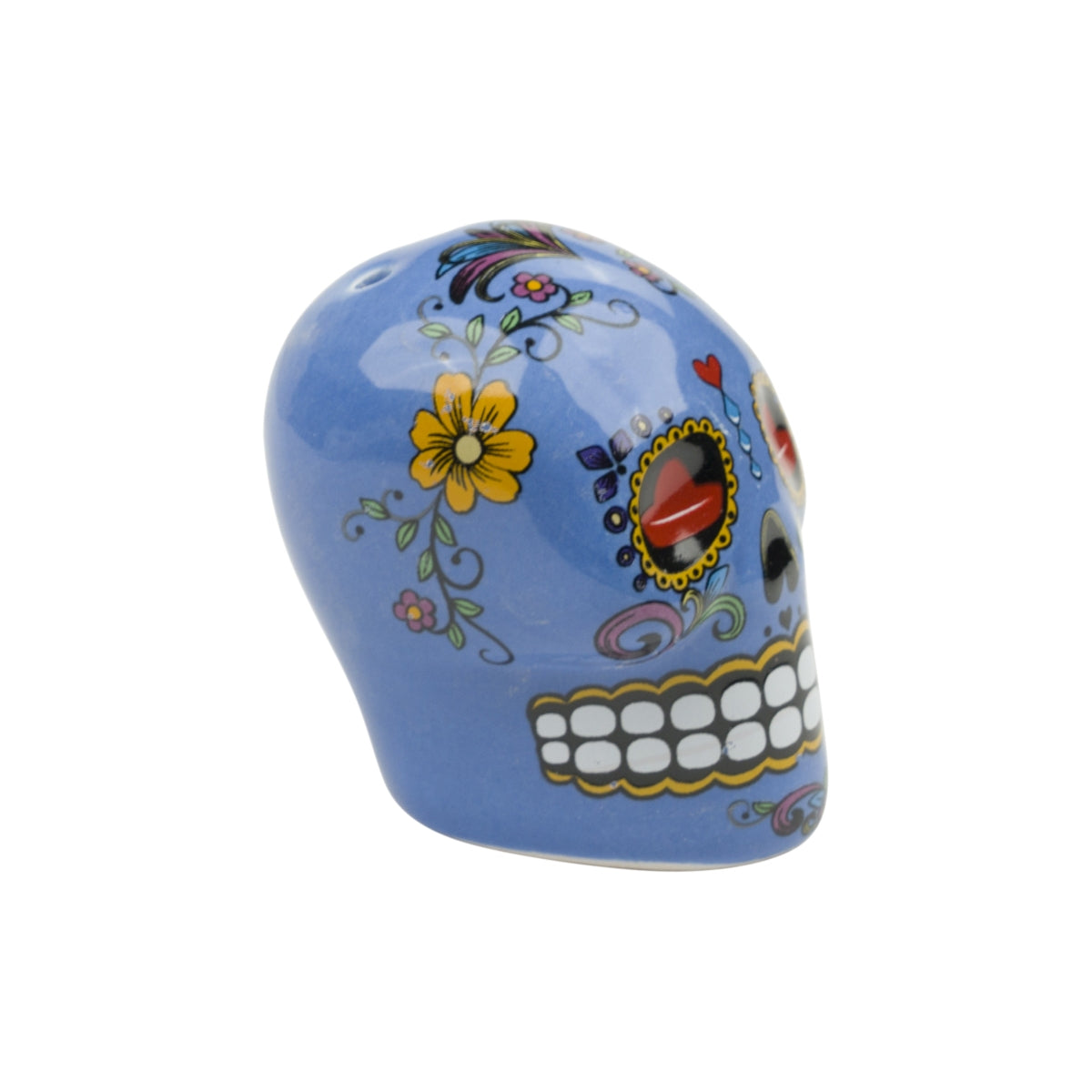 Sierra Tequila Salzsteuer Totenkopf Pfeffer Mühle blau Dias de los Muertes – Ansicht 2