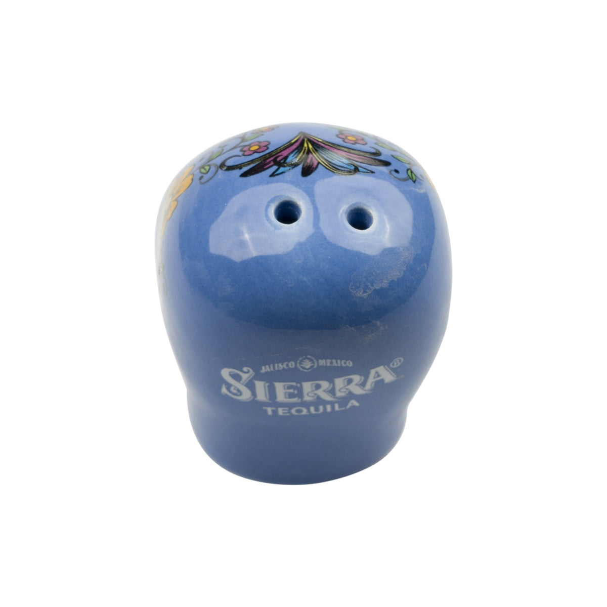 Sierra Tequila Salzsteuer Totenkopf Pfeffer Mühle blau Dias de los Muertes – Ansicht 3