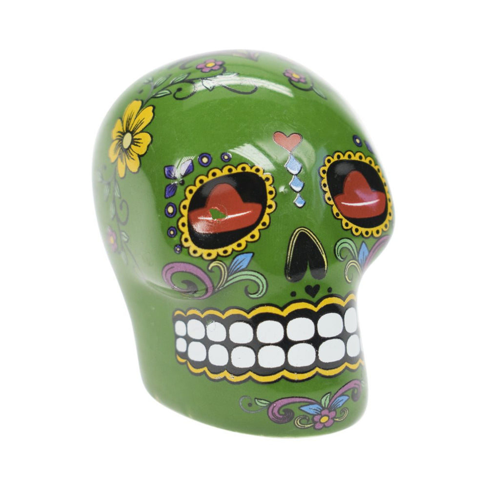Sierra Tequila Salzstreuer Grün Totenkopf Design Tequila Shots Gastro Zubehör