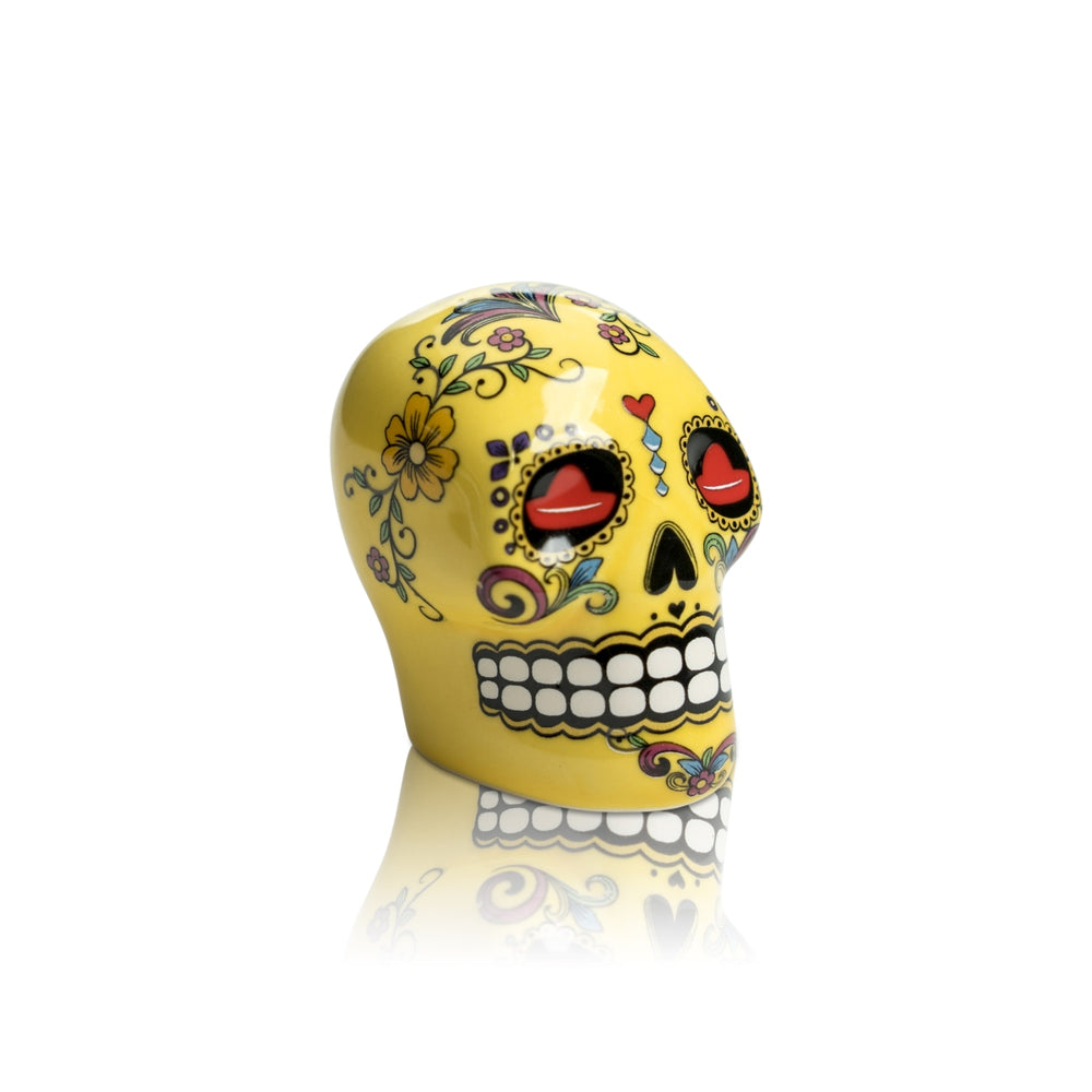 Sierra Tequila Salzstreuer Totenkopf Pfeffer Mühle gelb Dias de los Muertes