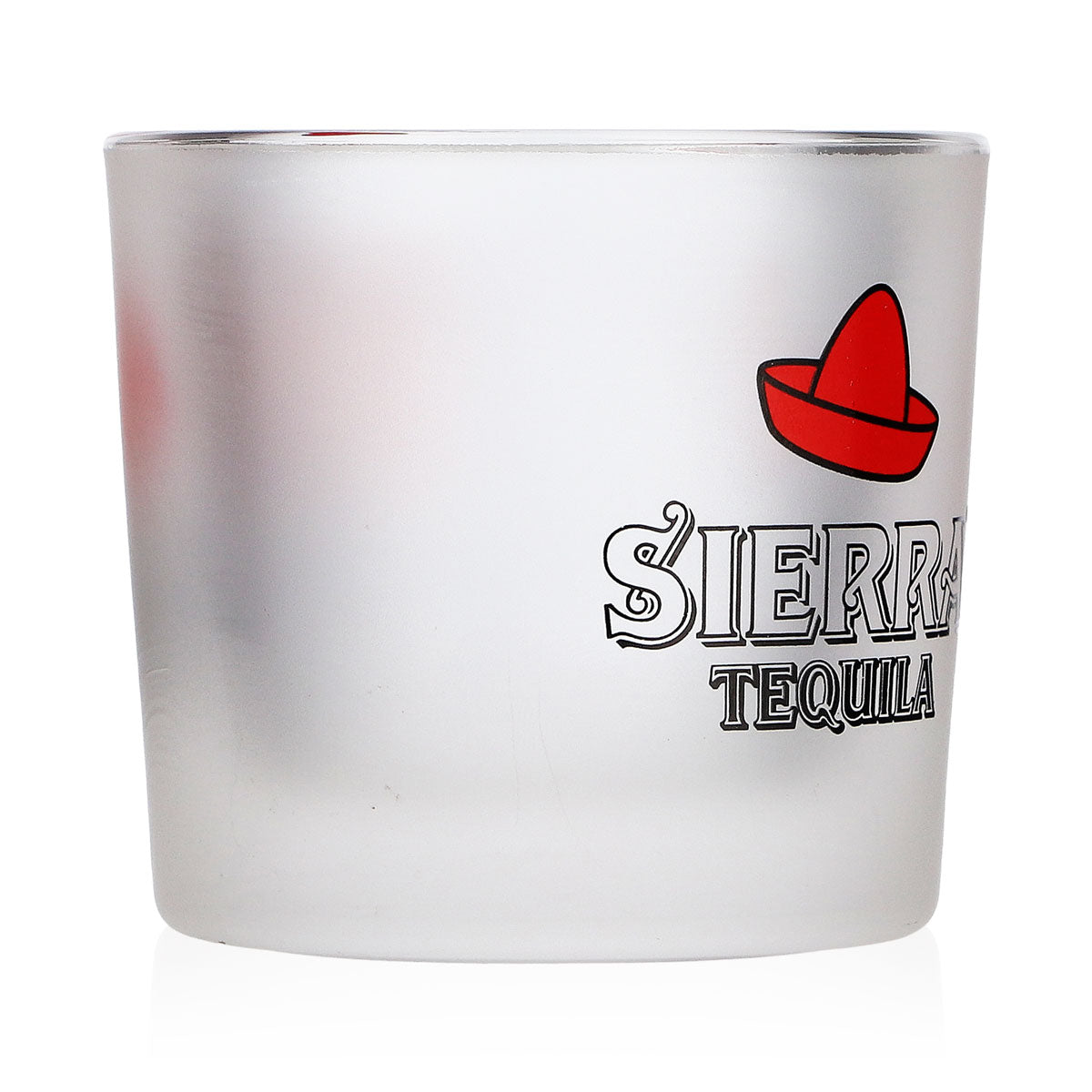 Sierra Tequila Tequila Glas Teelichthalter Satiniertes Glas Windlicht – Ansicht 2