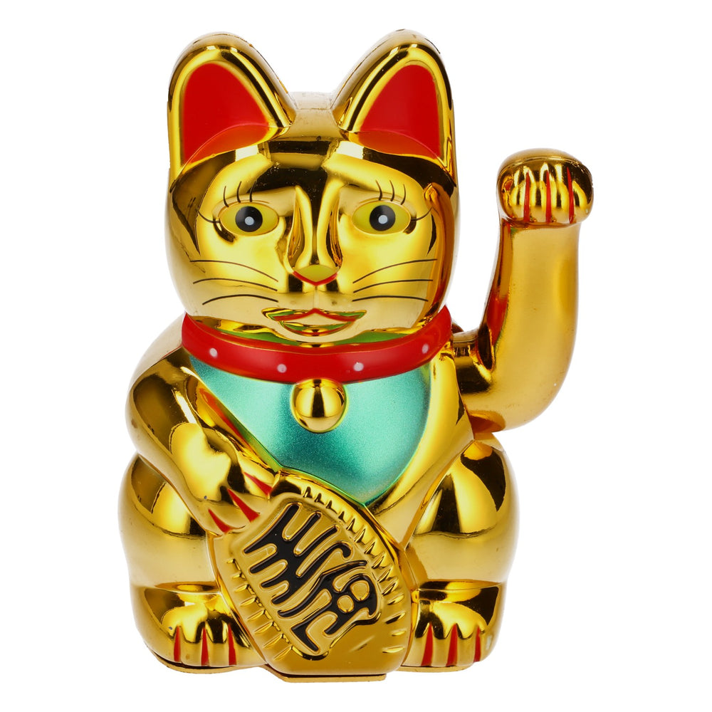 Sierra Tequila Winkekatze Maneki-Neko Glückskatze für Bar Deko & Wohlstand