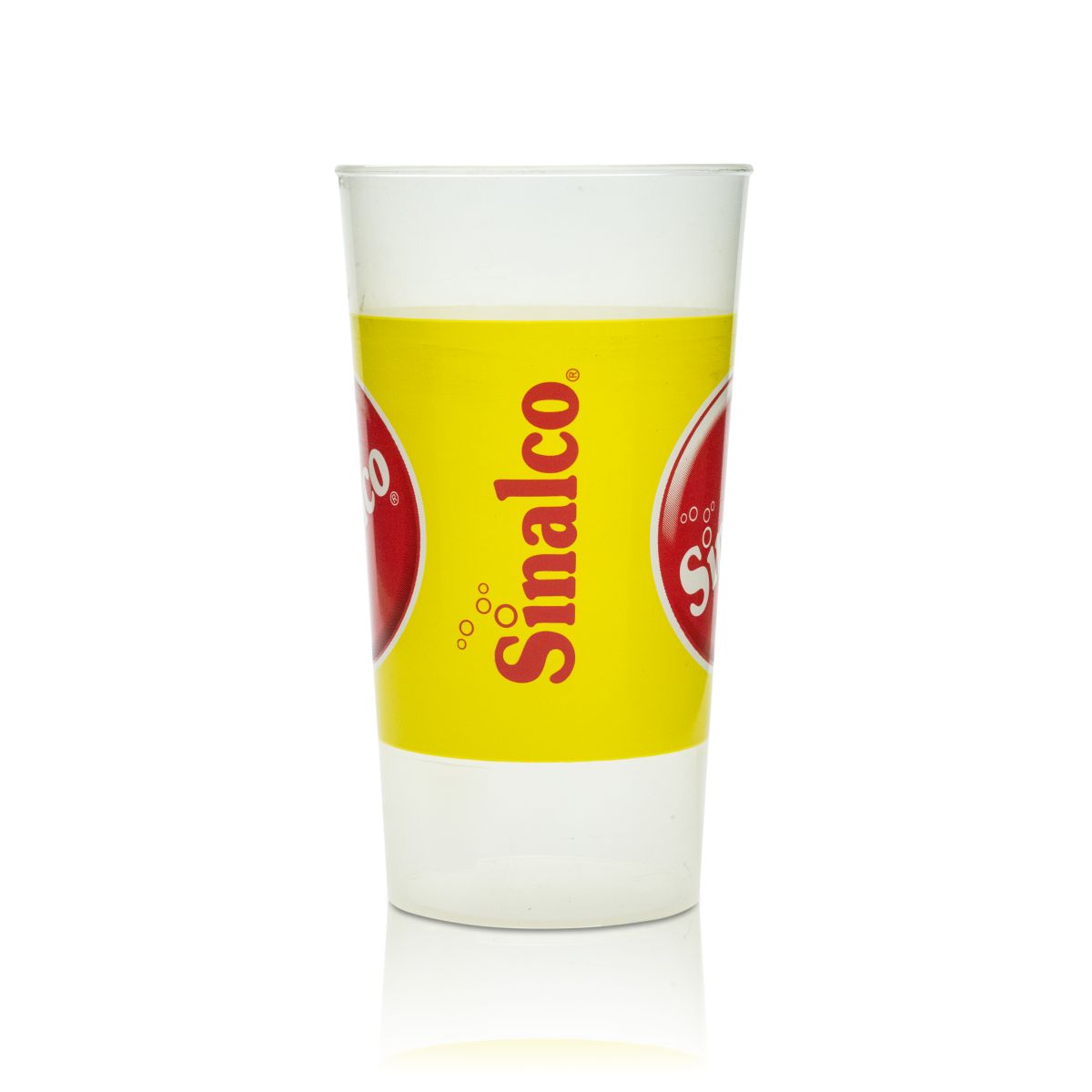 Sinalco Mehrwegbecher Glas 0,3l Kunststoff Plastik Becher Limo Gläser B-Ware – Ansicht 2