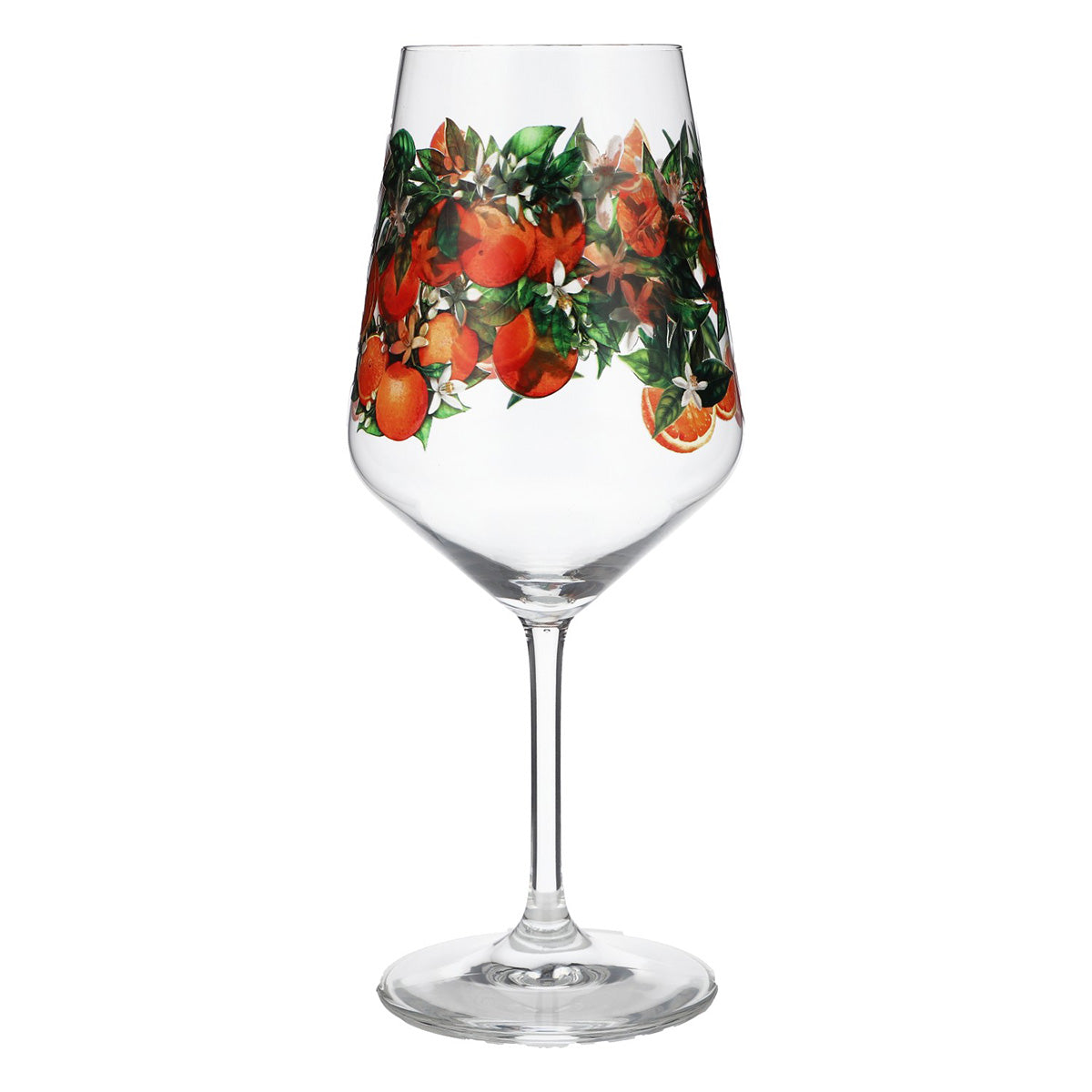 Sipply Aperitifglas Summer Vibes mit Orangen-Motiv für Spritz Getränke Cocktails 0,5l mit Transparenz-Effekt – Ansicht 2