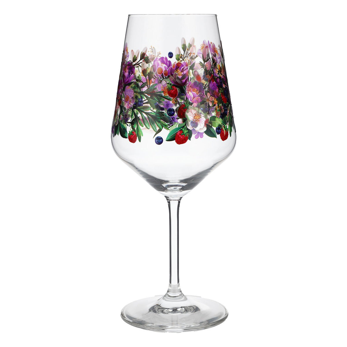 Sipply Aperitifglas Summer Vibes mit Wildbeeren-Motiv für Spritz Getränke Cocktails 0,5l mit Transparenz-Effekt – Ansicht 2