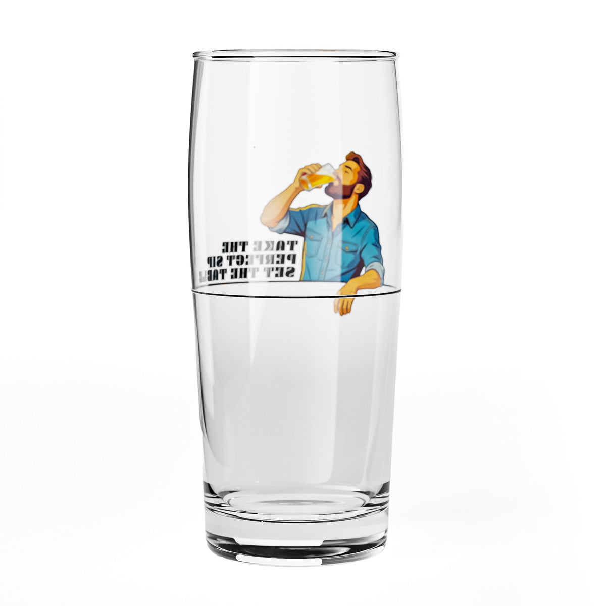 2x Sipply Bierglas SETTING THE TABLE Take the Perfect SIP 0,5l – Ansicht 7