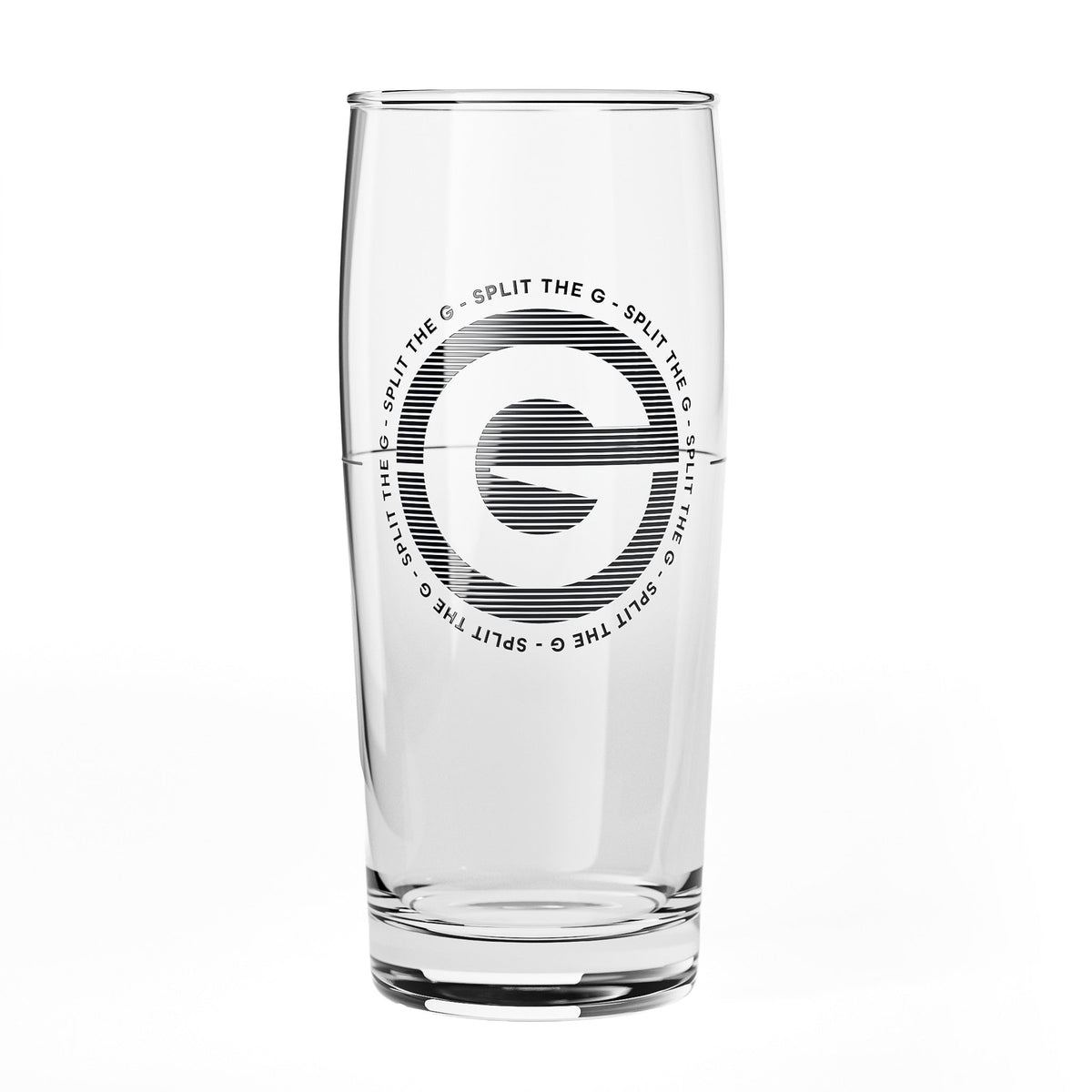 4x Sipply Bierglas SPLIT THE G Big G 0,5l - Der Social-Media-Trend – Ansicht 2