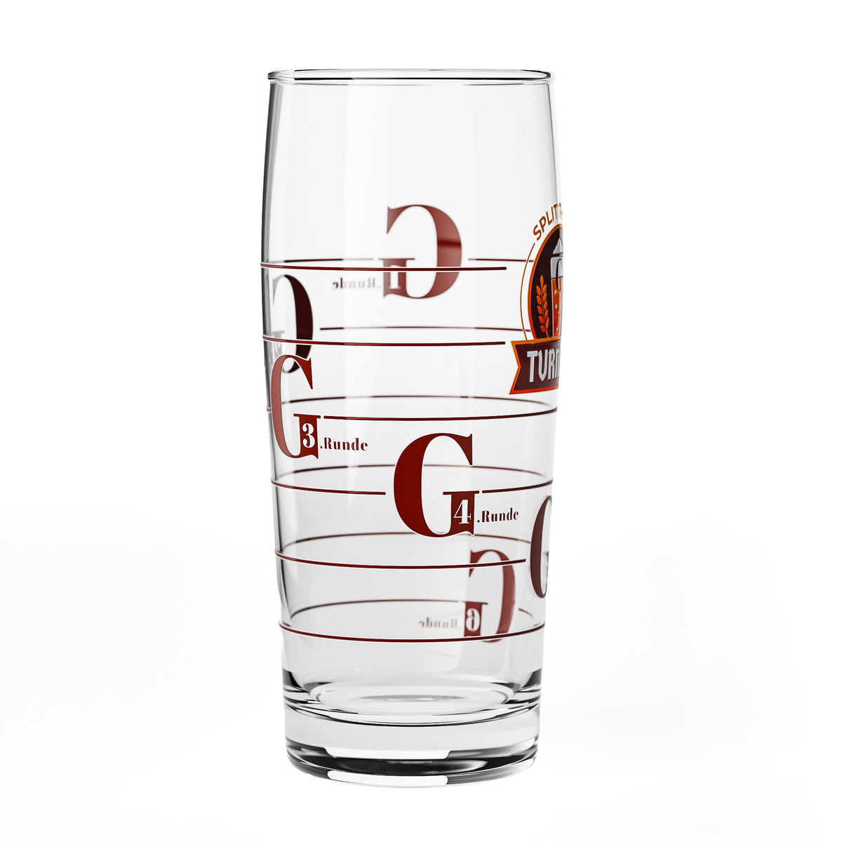 Sipply Bierglas SPLIT THE G Tournament Willibecher 0,5l - Der lustige Social Media-Trend – Ansicht 3