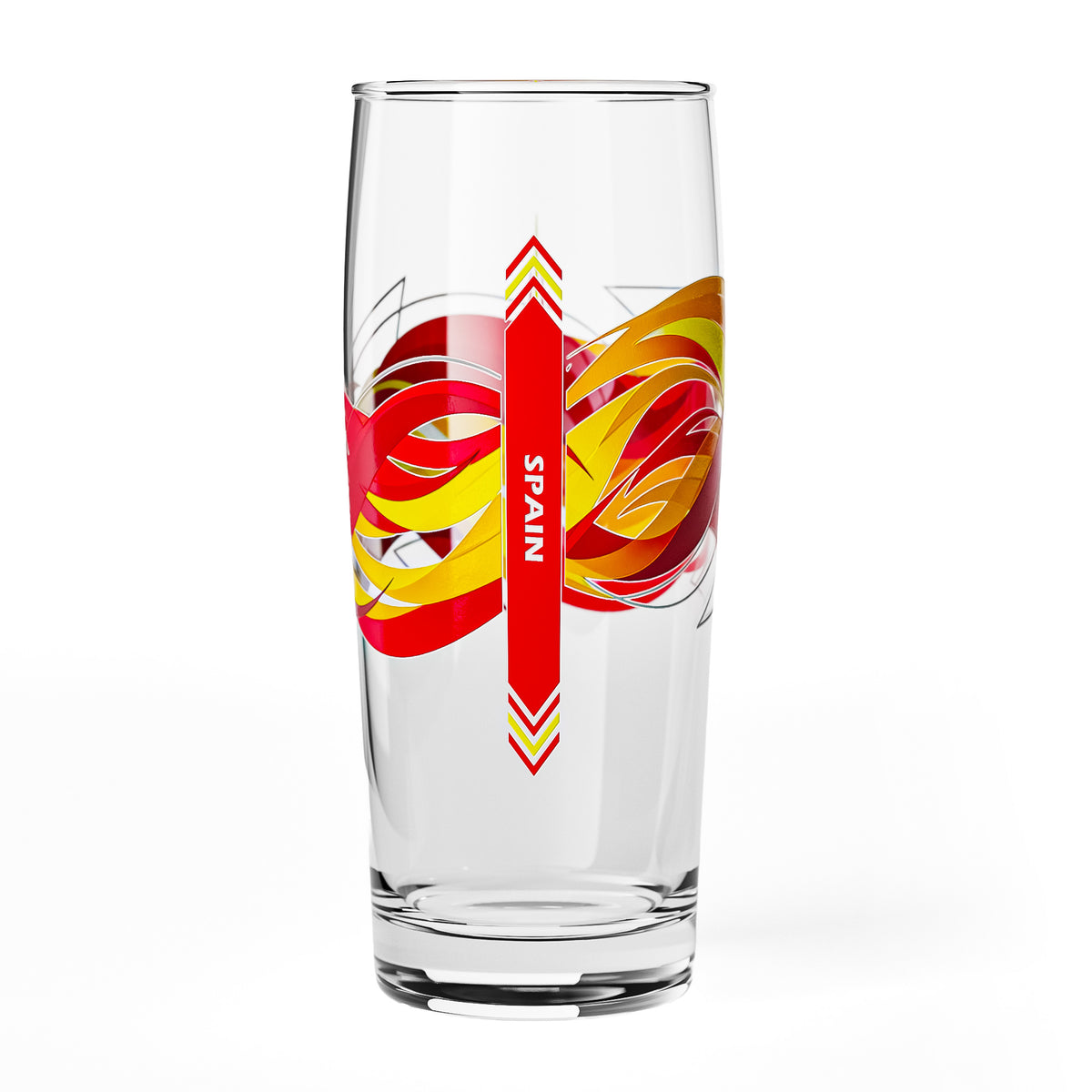 Sipply Bierglas Willibecher 0,5l mit deiner Landes-Flagge Spanien – Ansicht 2