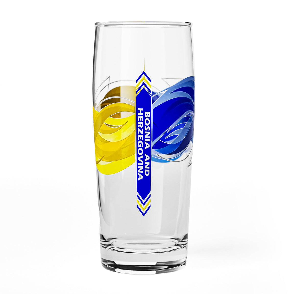 Sipply Bierglas Willibecher 0,3l mit deiner Landes-Flagge Bosnien-Herzegowina – Ansicht 2