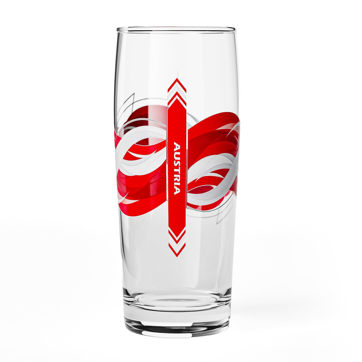 Sipply Bierglas Willibecher 0,3l mit deiner Landes-Flagge Österreich – Ansicht 2