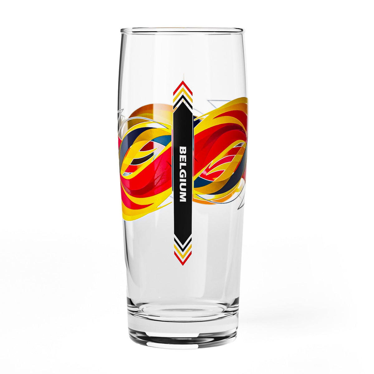 Sipply Bierglas Willibecher 0,3l mit deiner Landes-Flagge Belgien – Ansicht 2