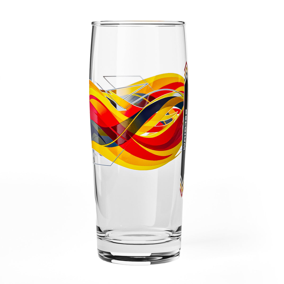 Sipply Bierglas Willibecher 0,3l mit deiner Landes-Flagge Belgien – Ansicht 5