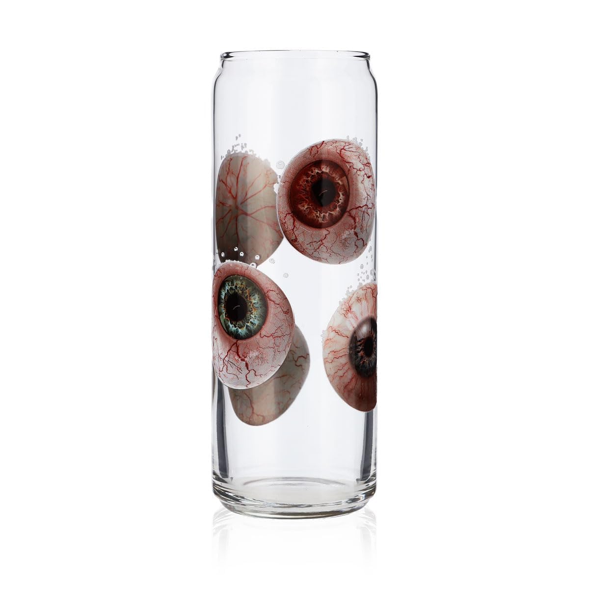 Sipply Trinkglas mit Halloween-Motiv Augen als UV-Druck Can Glass 370ml – Ansicht 3