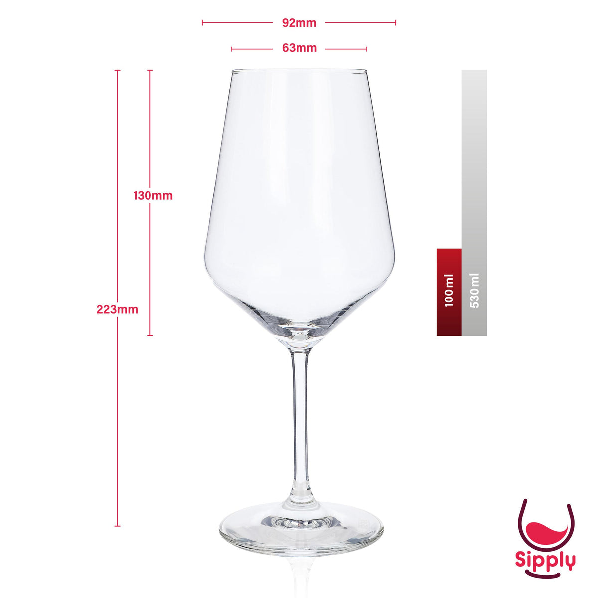 Sipply Weinglas mit Spruch Chaos Koordinator 0,5l – Ansicht 9