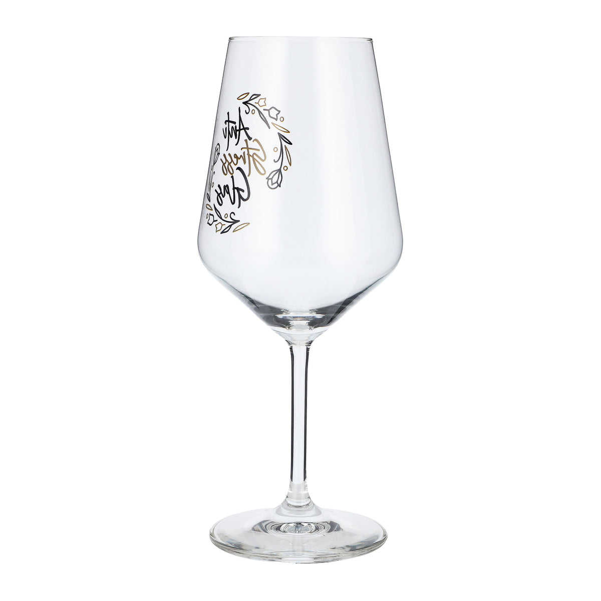 Sipply Weinglas mit Spruch Anti Stress Glas 0,5l – Ansicht 7