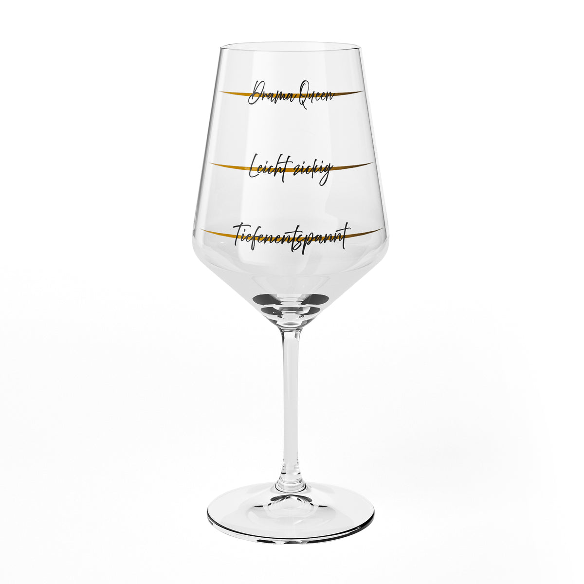 Sipply Weinglas mit Spruch Drama Queen 0,5l – Ansicht 2
